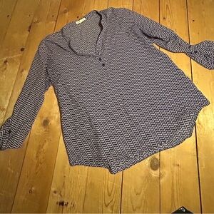 Chevron Patterned Women's Top